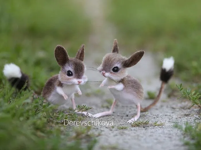 30 Adorable Needle-Felted Wool Animals By Yulia Derevschikova (New Pics)