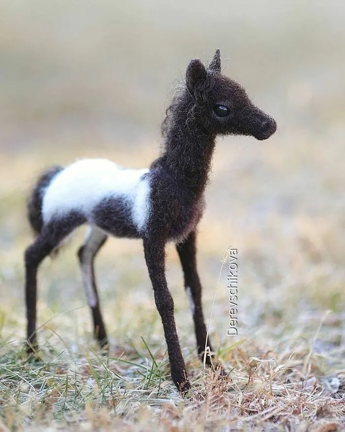 30 Adorable Needle-Felted Wool Animals By Yulia Derevschikova (New Pics)