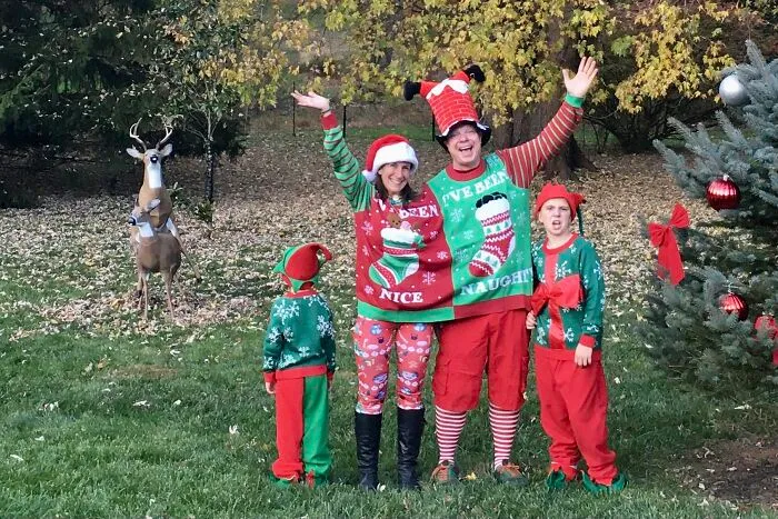 A Christmas Card Photoshoot Gone Rated Pg. Who Are The Mature Ones? (Part 2)