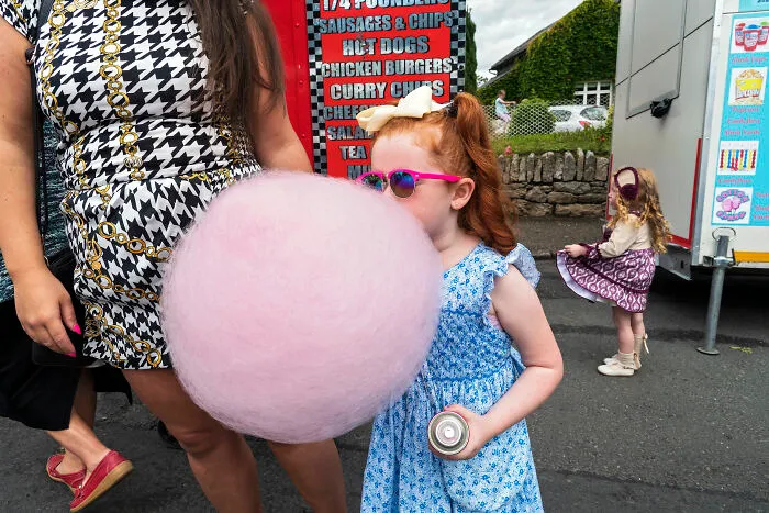 The Third Place Winner: "Pink Cotton Candy, Borris Fair, Carlow, Ireland 2019" By Joseph-Philippe Bevillard