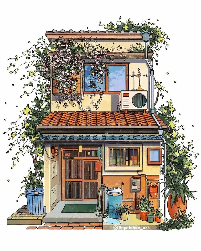 78 Cute Designs Of Japanese Houses By Angela Hao
