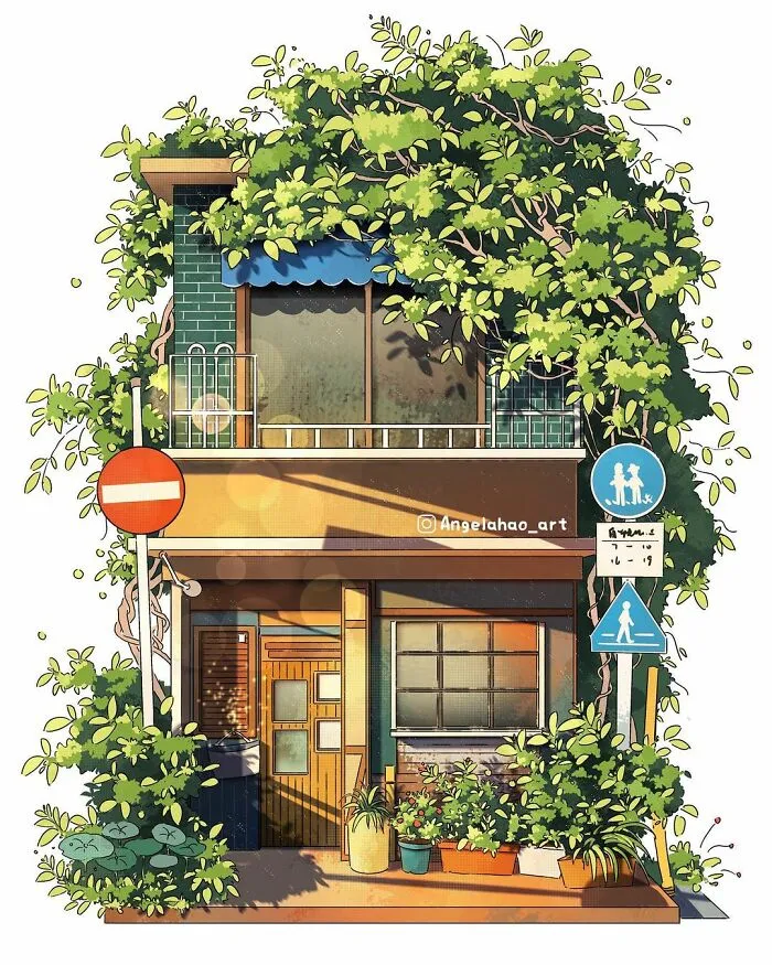 78 Cute Designs Of Japanese Houses By Angela Hao
