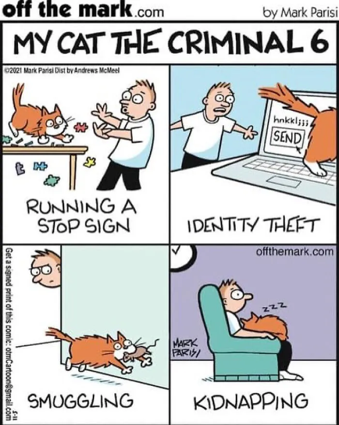 These 30 New Funny Comics By A Legendary Cartoonist Might Make You Smile