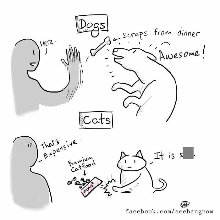 30 Comics That Show What Living With A Dog Is Really Like, By Xibang