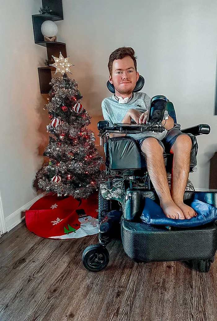 This Year I Settled On The Biggest Tree I Could Find. Merry Christmas Everyone, Happy Holidays