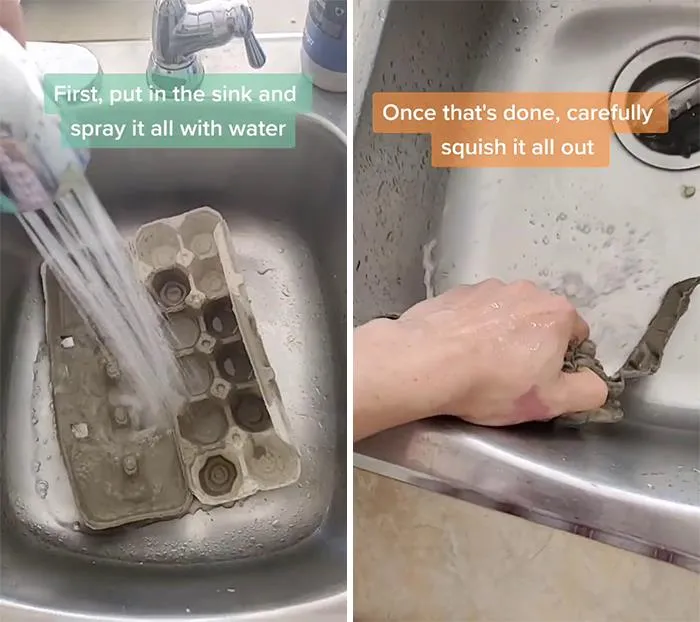 Egg Carton Trick