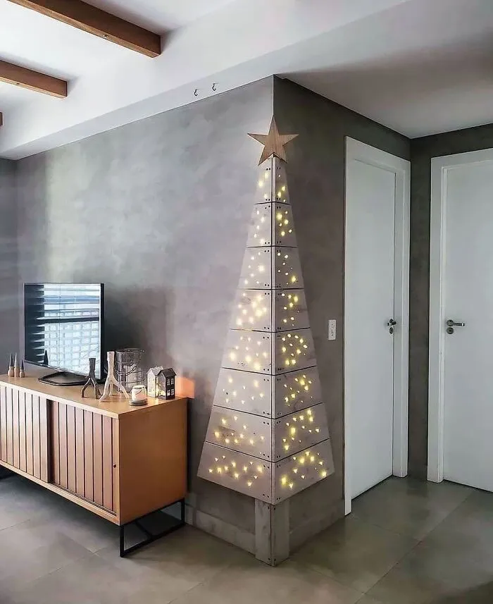 Christmas Tree On A Corner