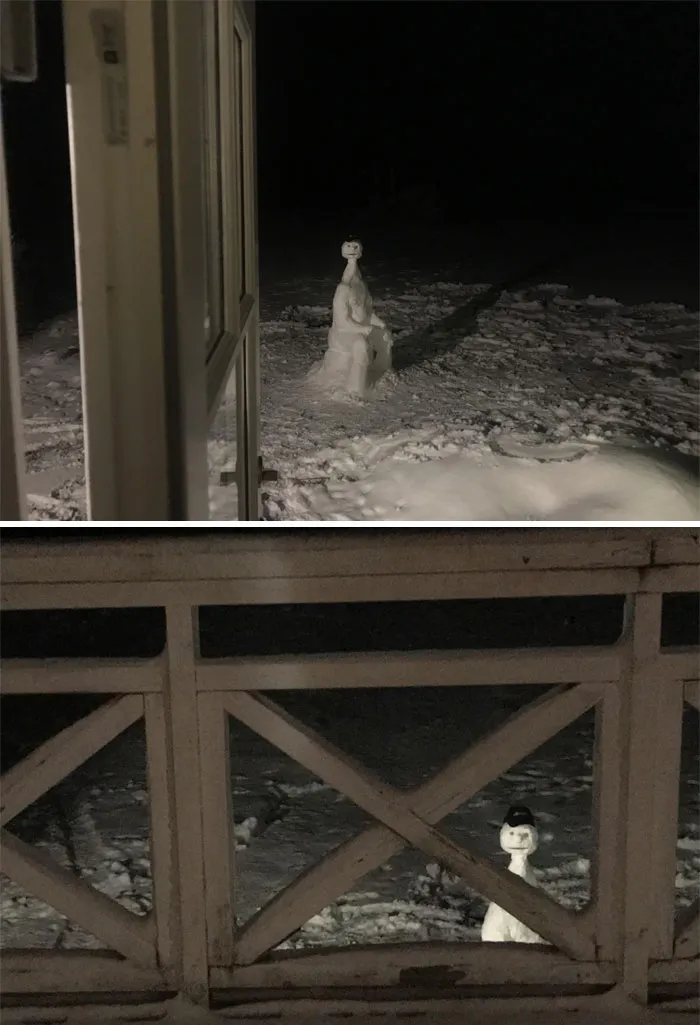 A Snowman I Should Not Have Created