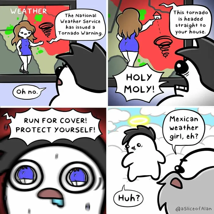 47 Funny "Slice Of Alan" Comics With Cheeky Humor And Dark Twists