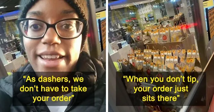 Doordasher Allegedly Shows A "Whole Section Dedicated To People Who Don't Tip" At McDonald's, Sparks Heated Discussion