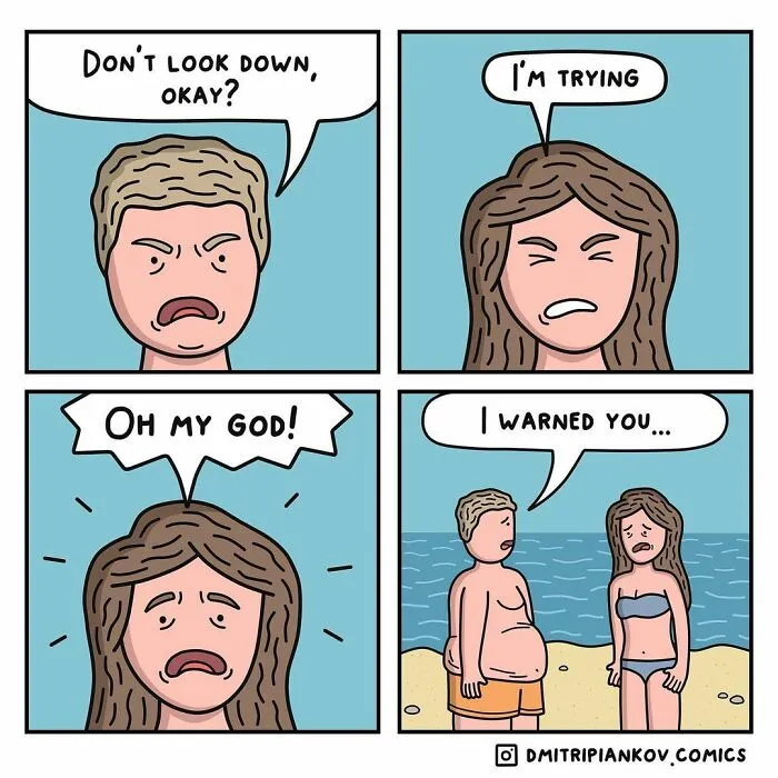 This Artist Makes Dark Humor Comics With Surprising Endings (30 Pics)