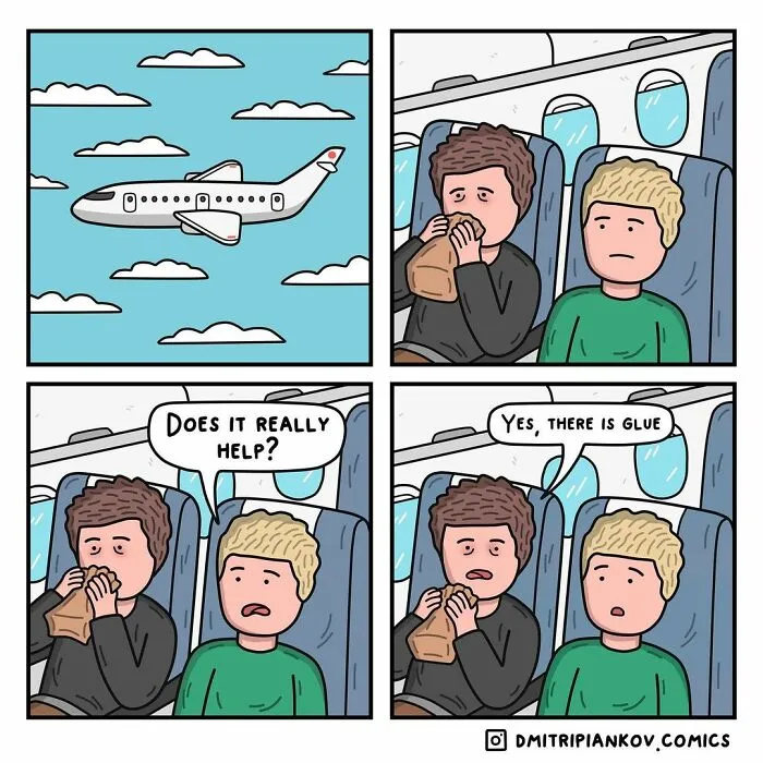 This Artist Makes Dark Humor Comics With Surprising Endings (30 Pics)