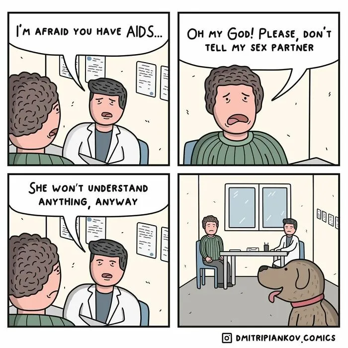 This Artist Makes Dark Humor Comics With Surprising Endings (30 Pics)