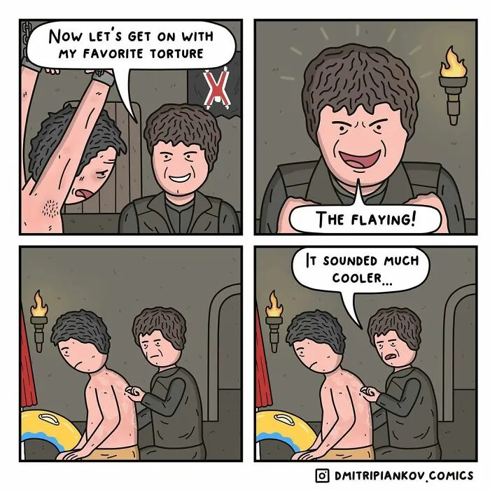 This Artist Makes Dark Humor Comics With Surprising Endings (30 Pics)