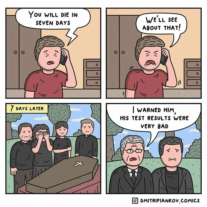 This Artist Makes Dark Humor Comics With Surprising Endings (30 Pics)