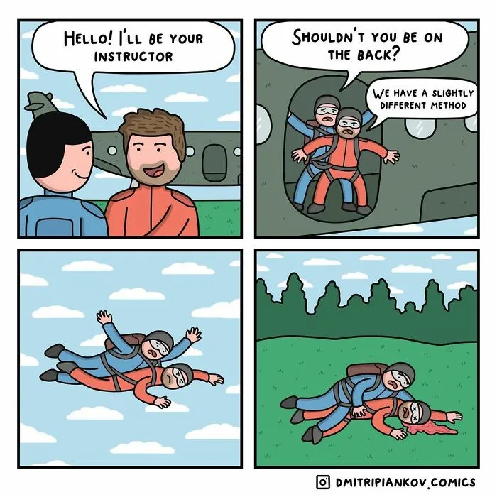 This Artist Makes Dark Humor Comics With Surprising Endings (30 Pics)
