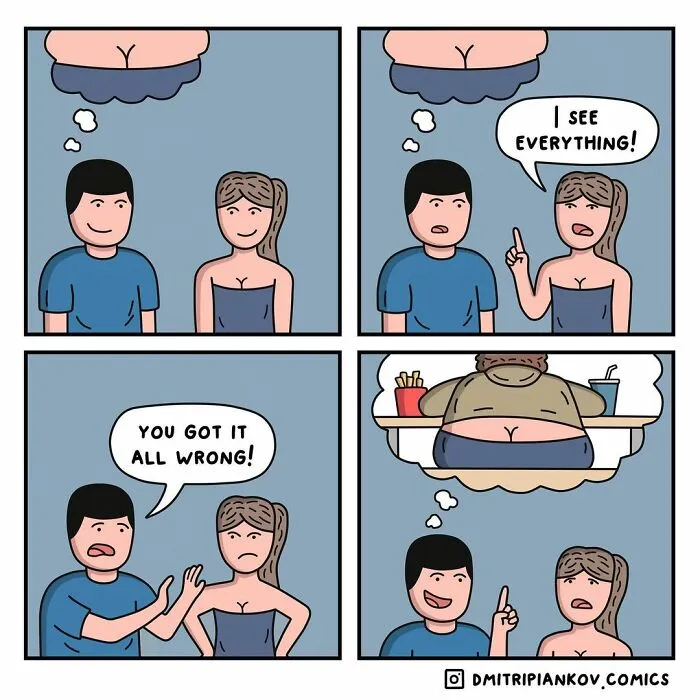 This Artist Makes Dark Humor Comics With Surprising Endings (30 Pics)