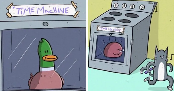 Artist Makes Funny Comics With Unexpected Endings And A Pinch Of Dark Humor (27 New Pics)