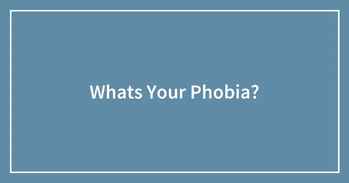 Whats Your Phobia?