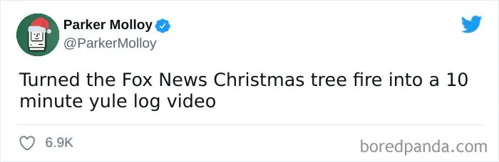 Someone Sets The Fox News Christmas Tree On Fire, And Here’s How The Internet Reacted (30 Pics)