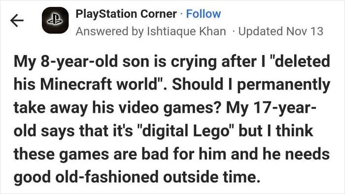 Quora Moment