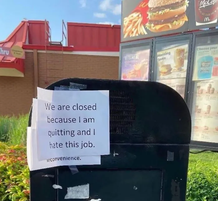 Funny Quit Notice