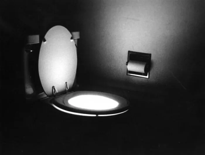 Glowing Toilet