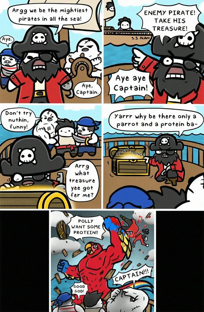 47 Funny "Slice Of Alan" Comics With Cheeky Humor And Dark Twists