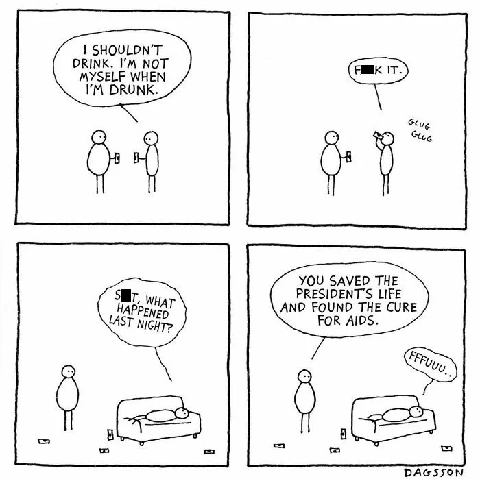 Icelandic Cartoonist Reveals His Grim Sense Of Humor, And Here Are 40 Cartoons To Prove It (New Pics)