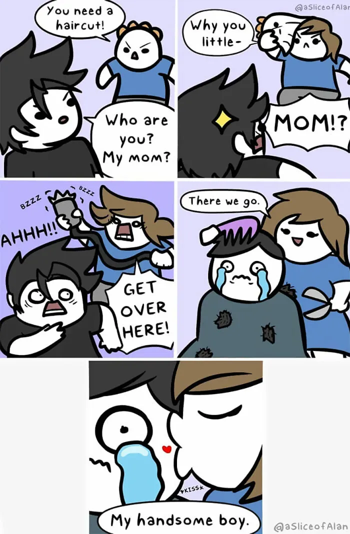 47 Funny "Slice Of Alan" Comics With Cheeky Humor And Dark Twists