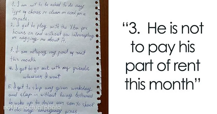 Delusional Guy Lists The Things He Expects For His "Birthday Month" And They Are Ridiculous