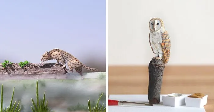 A 1000-Day Adventure In Miniature Paper Cut Art: Our 30 Creations (New Pics)