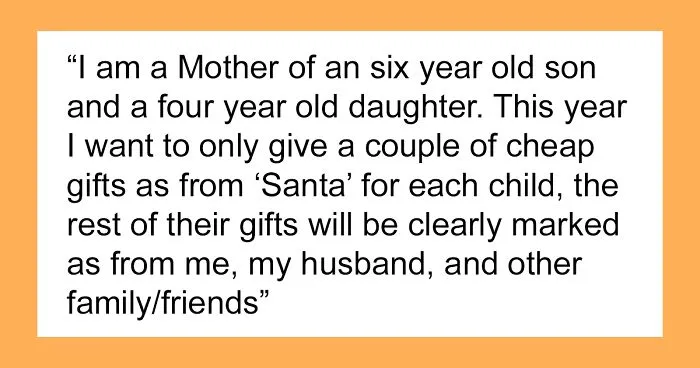 Mom Gets Called Out For Telling Kids Some Gifts Aren't From Santa, Inspires Other Parents Share Their Gifting Tactics