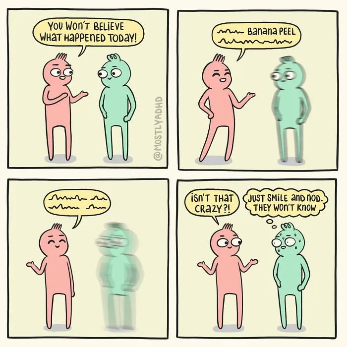Life With ADHD Illustrated In 24 Comics By This Artist