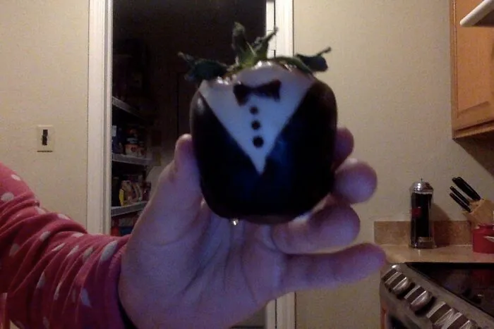 Tuxedo Strawberry Made By My Mom