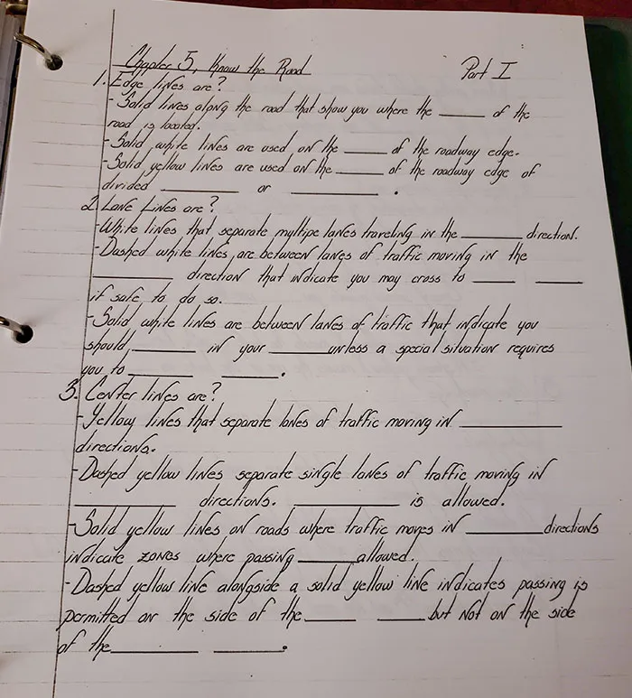 My Younger Sister's Handwriting