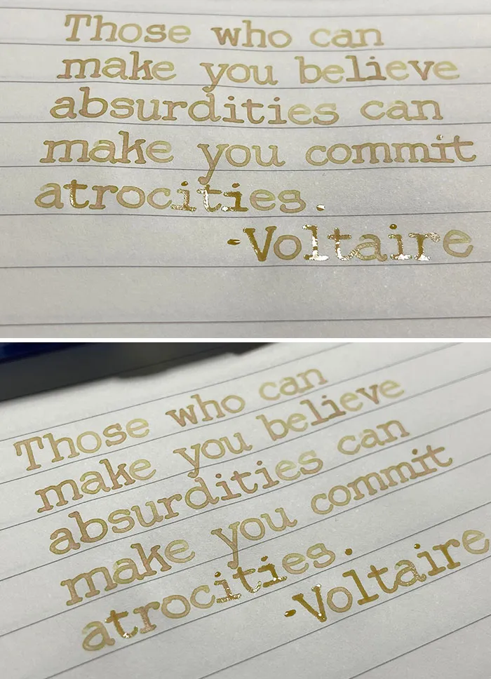 Voltaire Knows What’s Up