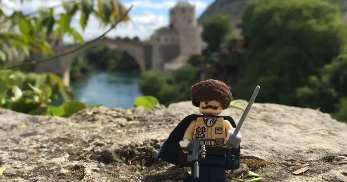 Whenever I Travel, I Bring Along A Lego Figure Of My Creation And Take A Picture Of It (30 Pics)