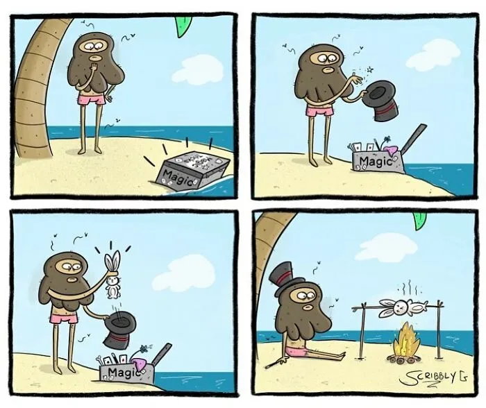 Artist Makes Funny Comics With Unexpected Endings And A Pinch Of Dark Humor (27 New Pics)
