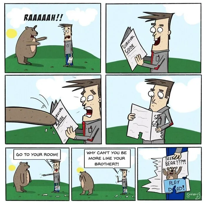 Artist Makes Funny Comics With Unexpected Endings And A Pinch Of Dark Humor (27 New Pics)