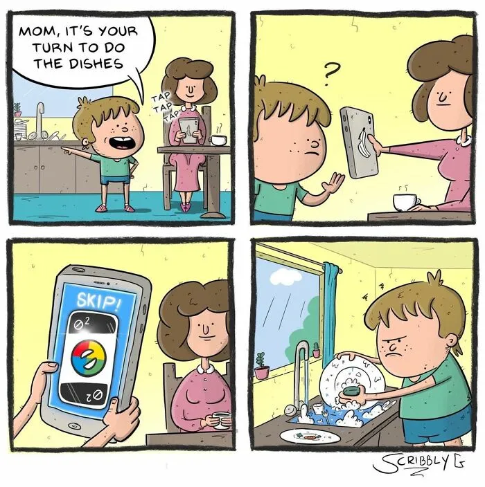 Artist Makes Funny Comics With Unexpected Endings And A Pinch Of Dark Humor (27 New Pics)