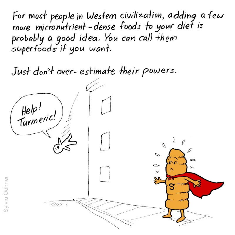 This Comic Series Dispels Myths About Superfoods