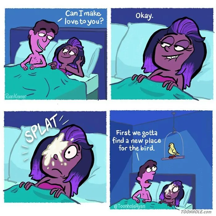 40 New  Hilarious Comics With Dark Sense Of Humor By Ryan Kramer