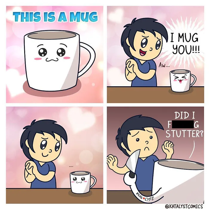 30 Silly Comics Full Of Random Twists Made By This Artist