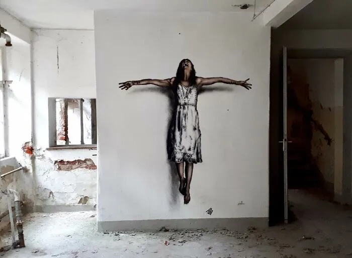 Este artista hace que las calles vuelvan a ser divertidas creando grafitis que interactúan con su entorno (30 nuevas fotos)