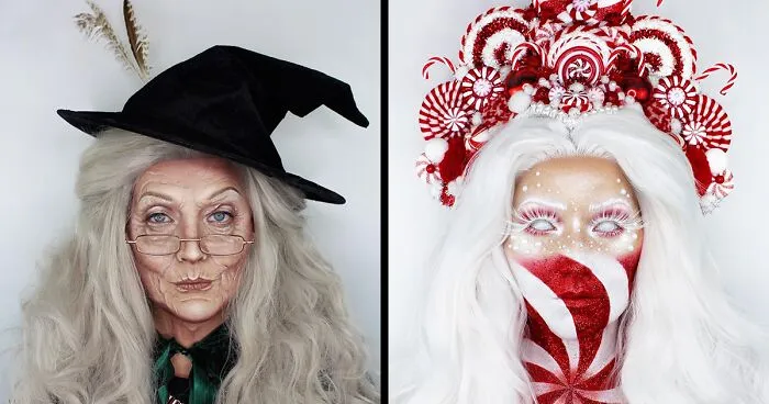 SFX Artist Brings Makeup To A Whole New Level By Turning Herself Into Any Character, Thing Or Element (30 Pics)