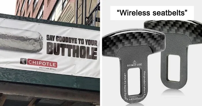 50 Cursed Adverts From 'Ads With Threatening Auras' (New Pics)