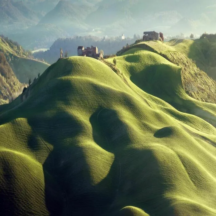 The Blanketed Hills Of Tuscany