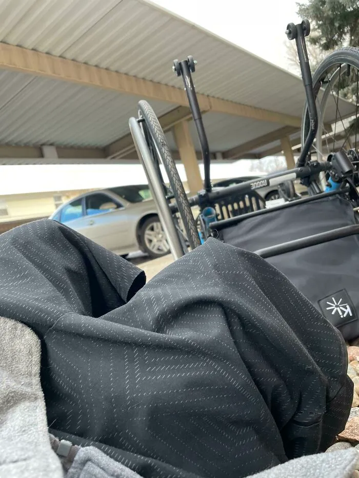Lost Both Legs In April, Yesterday I Flipped My Wheelchair Off A Sidewalk For The First Time