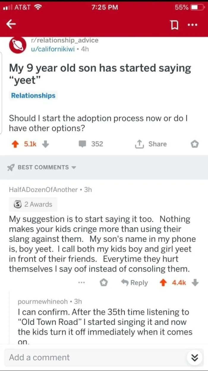 Absolute Madlad In The Comments